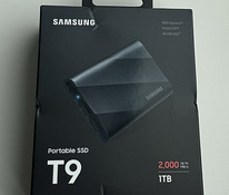 Samsung T9 SSD 1TB USB 3.2 Gen 2, Black