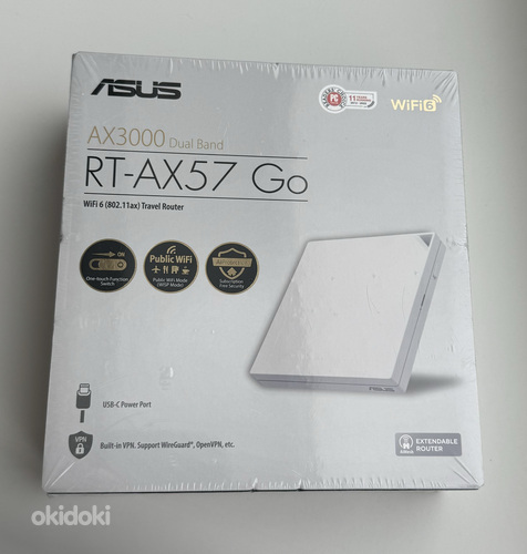 Asus RT-AX57 Go AX3000 Dual Band (фото #1)