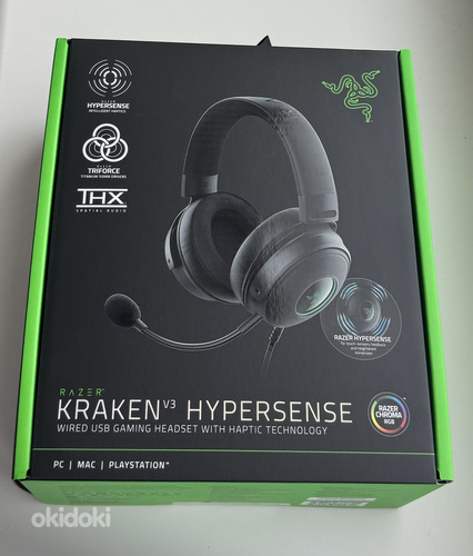Razer Kraken V3 HyperSense , Black