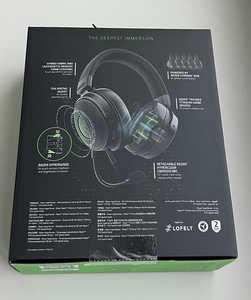 Razer Kraken V3 HyperSense , Black (2 foto / 4)
