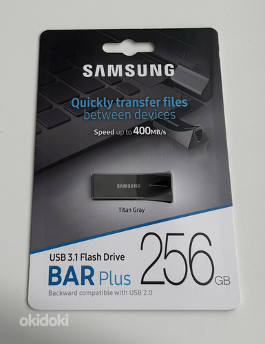 Samsung BAR Plus USB 3.1 256 GB Titan Gray