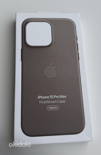 Apple iPhone 15 Pro Max FineWoven Case with MagSafe , Taupe