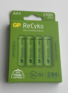GP Recyko Rechargeable 2100mah (4tk)
