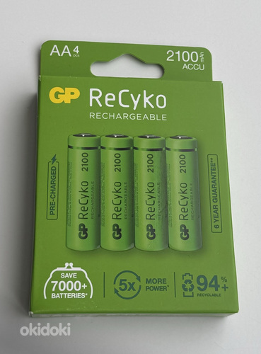GP Recyko Rechargeable 2100mah (4tk)