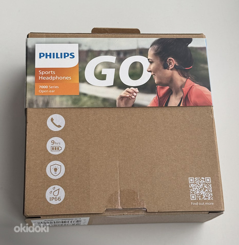 Philips Wireless Bluetooth Sports Headphones , Black