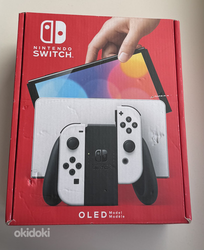 Nintendo Switch OLED White коробка