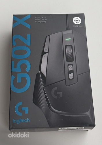Logitech G502 X , Black