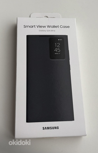 Samsung Galaxy S24 Ultra Smart View Wallet Case , Black