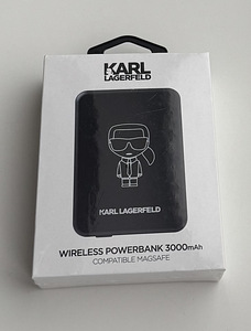 Karl Lagerfeld Power Bank With Wirelles Charging 3000mAh
