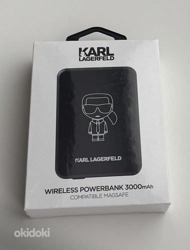 Karl Lagerfeld Power Bank With Wirelles Charging 3000mAh