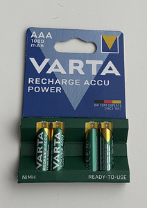 Varta AAA 1000mAh Recharge Accu Power 4tk