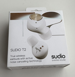 Sudio T2 True Wireless Earphones , White (1 foto / 3)