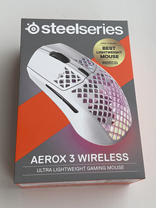 SteelSeries Aerox 3 Wireless (2022) , Snow (1 foto / 5)