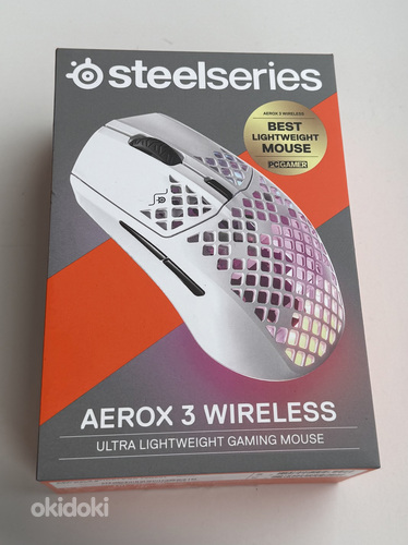 SteelSeries Aerox 3 Wireless (2022) , Snow