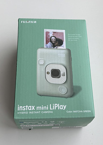 Fujifilm Instax Mini LiPlay , White / Green / Deep Bronze (5 foto / 10)