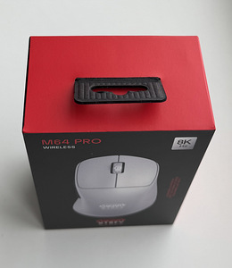Cherry XTRFY M64 Pro 8K Wireless Gaming Mouse , White (5 foto / 5)