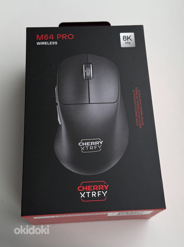 Cherry XTRFY M64 Pro 8K Wireless Gaming Mouse , Black