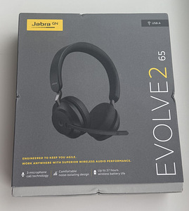 Jabra Evolve 2 65 Link380/390a MS Stereo , Black