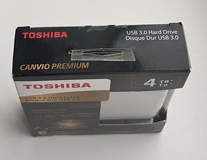 Toshiba Canvio Premium 4TB, USB 3.0 , Silver (5 foto / 5)