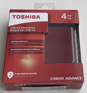 Toshiba Canvio Advance 4TB USB 3.0 , Red (1 foto / 2)