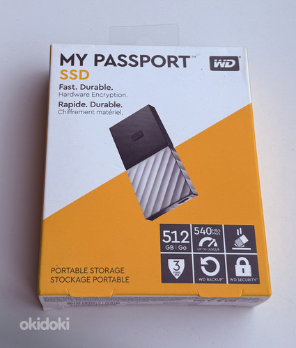 Western Digital WD MyPassport SSD 512GB