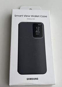 Samsung Galaxy S23 Smart View Wallet Case , Black / Green