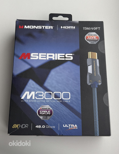 Monster Cable HDMI 2.1 M3000 UHD 8K , 15m