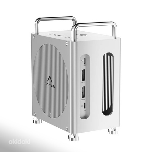 ACASIS Mac Mini M4 Workstation 8-in-1 Dual SSD 40Gbps Dock