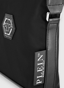 PHILIPP PLEIN NYLON CROSS BODY HEXAGON (3 foto / 5)