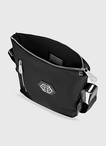 PHILIPP PLEIN NYLON CROSS BODY HEXAGON (4 foto / 5)