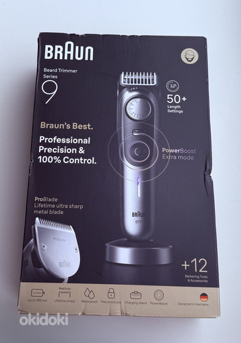 Braun Series 9 Beard Trimmer , Chrome