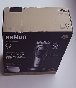 Braun Series 9 Beard Trimmer , Chrome (5 foto / 5)