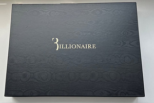 Billionaire Leather Cross body Crest , Black / Gold (4 foto / 4)