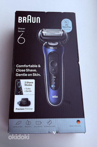 Braun Series 6 Shaver , Blue