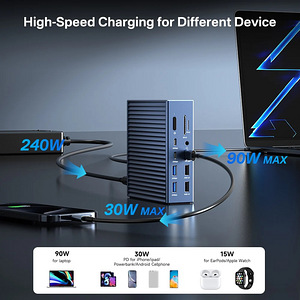 Acasis 21 Ports 40Gbps Docking Station Compatible (5 foto / 10)