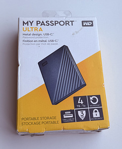 Western Digital WD My Passport Ultra 4TB USB-C , Blue (1 foto / 5)