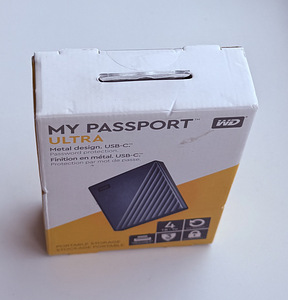 Western Digital WD My Passport Ultra 4TB USB-C , Blue (5 foto / 5)