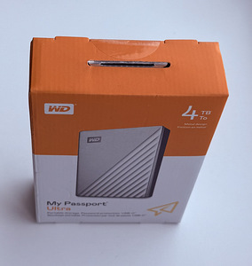 Western Digital WD My Passport Ultra 4TB USB-C , Silver (5 foto / 5)