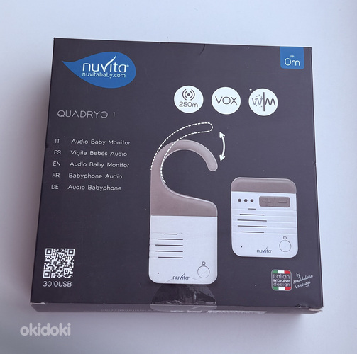 Nuvita Quadryo 1 Audio Baby Monitor