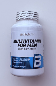 BioTech Multivitamin for Men , B - vitamin complex (1 foto / 4)