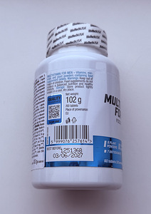 BioTech Multivitamin for Men , B - vitamin complex (2 foto / 4)