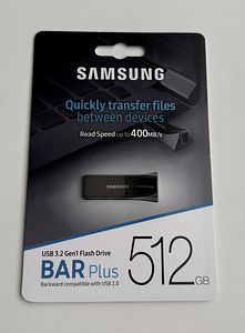 Samsung BAR Plus USB 3.1 512 GB , Gray (1 foto / 2)