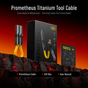 AOHI Prometheus 3-in-1 Titanium EDC Tool Cable (9 foto / 10)