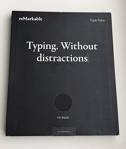 ReMarkable 2 Type Folio Keyboard – (Ink Black) (1 foto / 6)