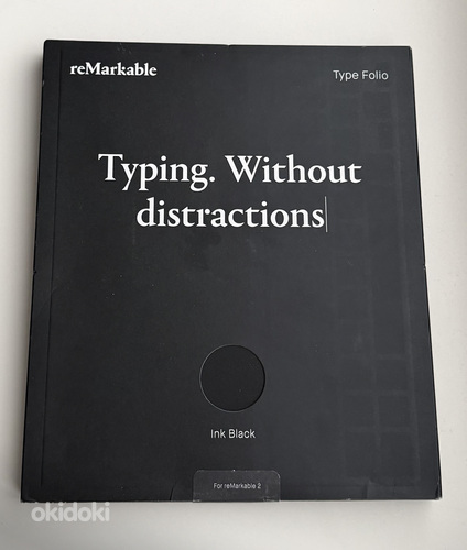 ReMarkable 2 Type Folio Keyboard – (Ink Black)