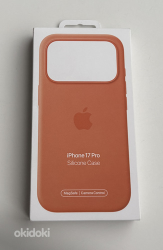 Apple iPhone 17 Pro Silicone Case with Magsafe , Orange