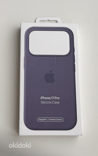 Apple iPhone 17 Pro Silicone Case with Magsafe , Purple Fog
