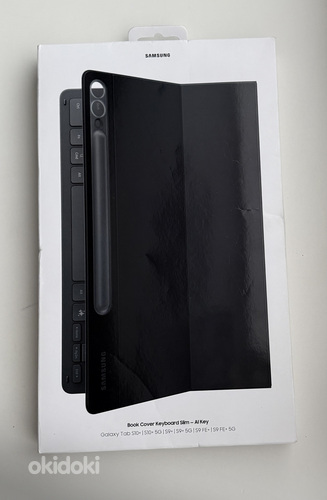Samsung Galaxy Tab Cover Keyboard S10+, S9+ , S9 FE+ , Black