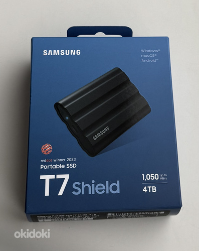 Samsung Portable SSD T7 Shield 4TB Black