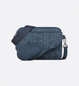 Dior Saddle Triple Pouch , Navy Blue (1 foto / 6)